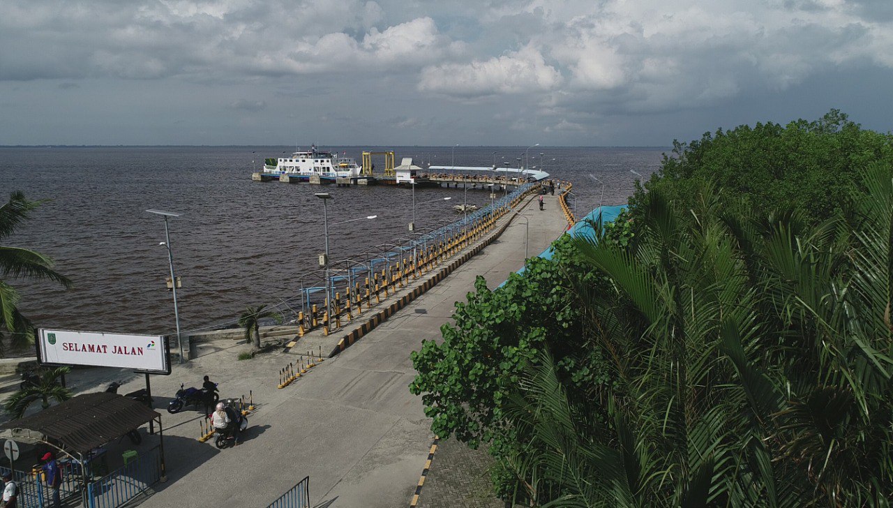 Dermaga II Sungai Selari Tutup Sementara, Dishub Bengkalis Sampaikan Permohonan Maaf Desa Bathin Sobanga